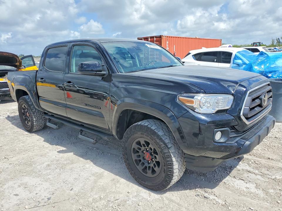 2021 Toyota Tacoma VIN 5TFAZ5CN6MX105220 COPART salvage auction — REAR END, Fl - Cert Of Title Slvg Rebuildable, sold $9,500 on 2026-07-22 (photo 4)