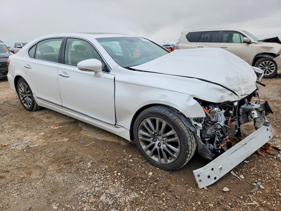 2017 Lexus Ls VIN JTHGL5EF8H5057950 COPART salvage auction — FRONT END, Tx - Salvage Vehicle Title, sold $2,499 on 2026-07-28 (photo 4)