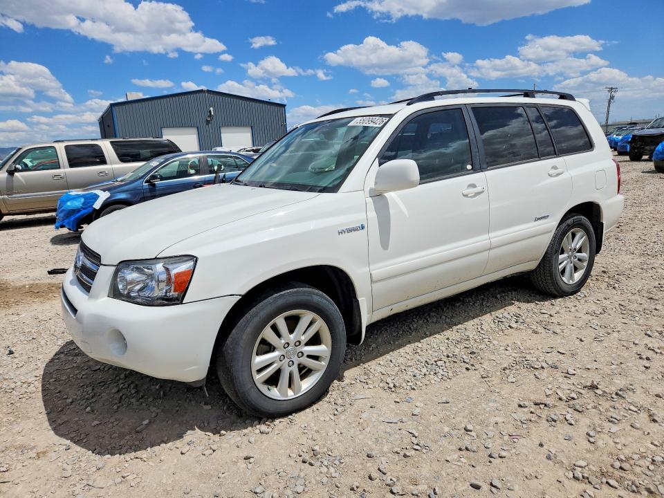 2006 Toyota Highlander hybrid VIN JTEDW21A960016107 — COPART salvage auction photo