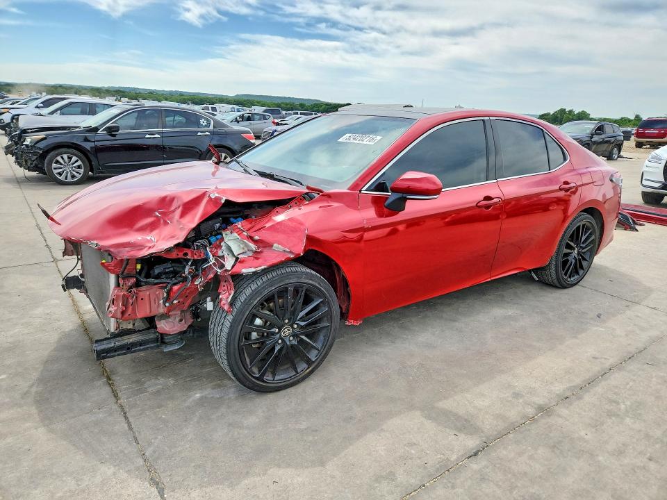 2022 Toyota VIN 4T1K61AK2NU070303 COPART salvage auction — FRONT END, Tx - Certificate Of Title, sold $8,700 on 2026-07-02 (photo 1)