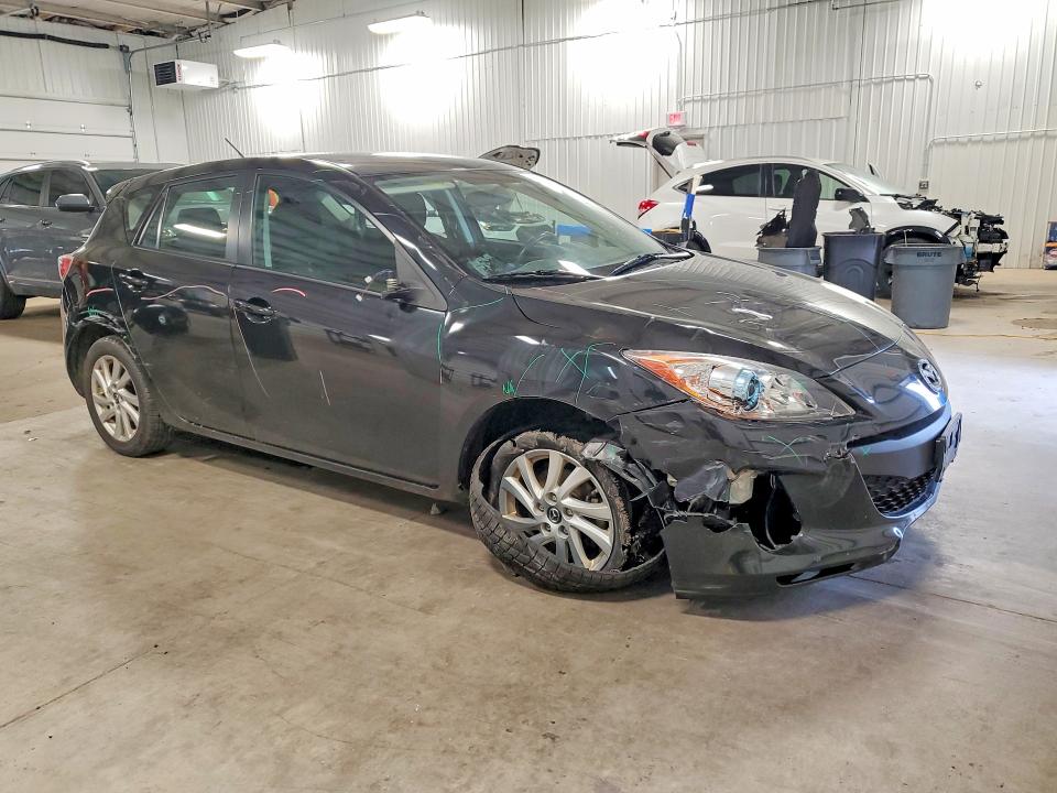 2013 Mazda 3 VIN JM1BL1L75D1775764 COPART salvage auction — FRONT END, Mn - Cert Of Title-Salvage, sold $1,550 on 2026-07-09 (photo 4)