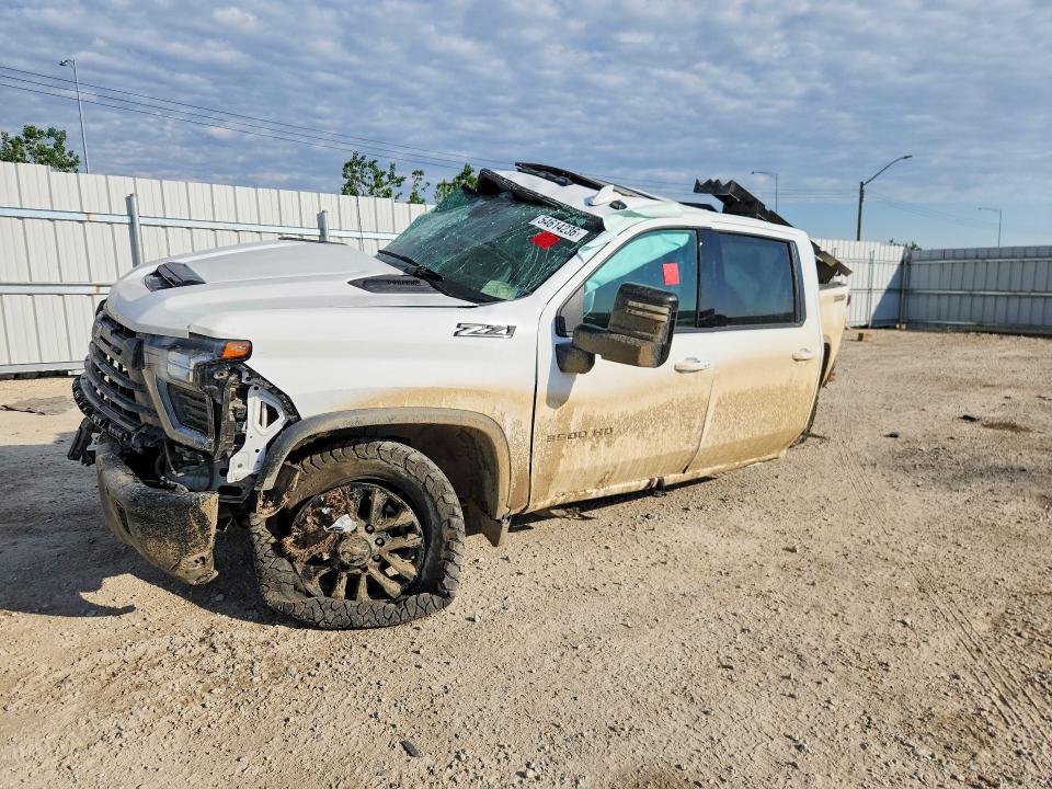 2025 Chevrolet Silverado 3500 VIN 2GC4KUEY8S1151399 — COPART salvage auction photo