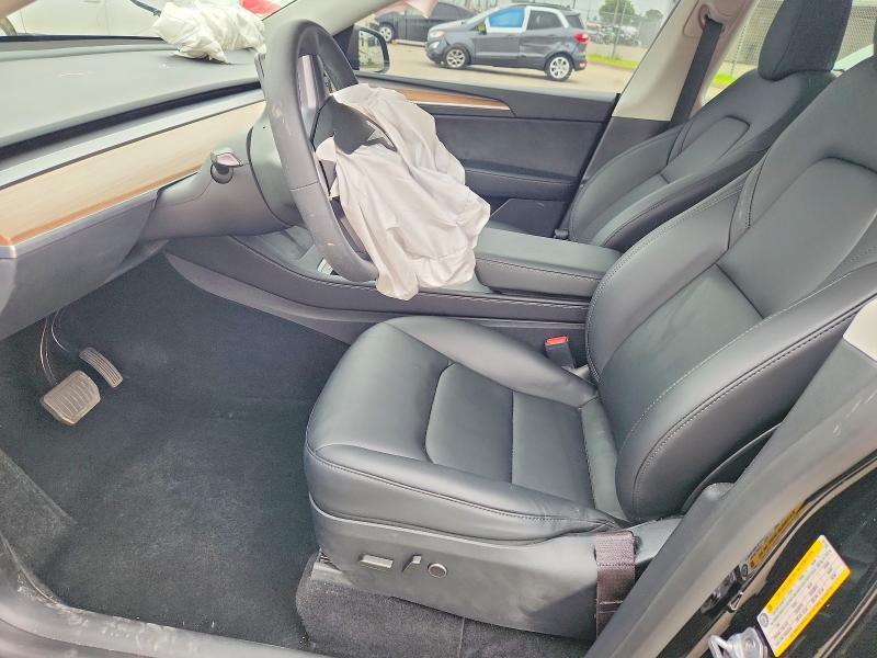 2025 Tesla Model y VIN 7SAYGAEE1SF221753 COPART salvage auction — FRONT END, Ca - Salvage Certificate, sold $9,300 on 2026-07-06 (photo 7)