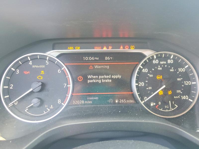 2024 Nissan Rogue VIN JN8BT3BA2RW350204 COPART salvage auction — FRONT END, Tx - Salvage Vehicle Title, sold $225 on 2026-07-23 (photo 9)
