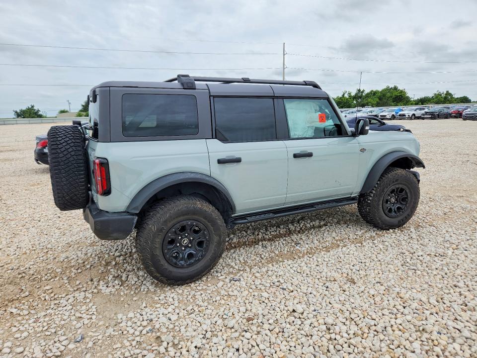 2023 Ford Bronco VIN 1FMEE5DP9PLA83525 COPART salvage auction — FRONT END, Tx - Salvage Vehicle Title, sold $70 on 2026-07-02 (photo 3)