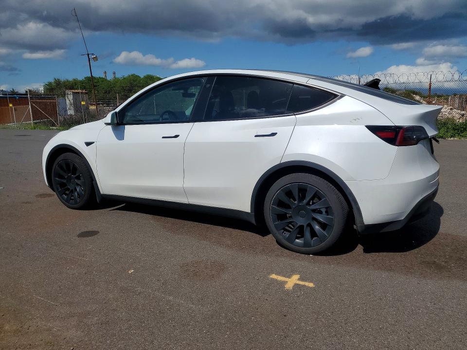 2021 Tesla Model y VIN 5YJYGAEE4MF251037 COPART salvage auction — FRONT END, Hi - Certificate Of Salvage, sold $2 on 2026-07-27 (photo 2)