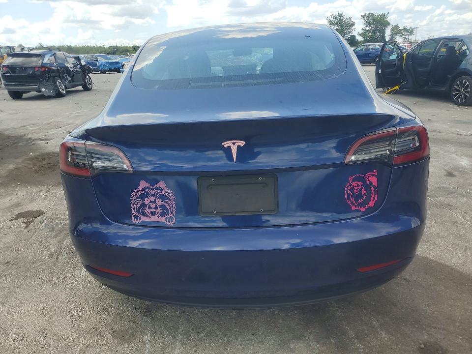 2019 Tesla Model 3 VIN 5YJ3E1EB2KF530098 COPART salvage auction — FRONT END, FL - CERT OF TITLE SLVG REBUILDABLE, sold $3,800 on 2026-07-02 (photo 6)