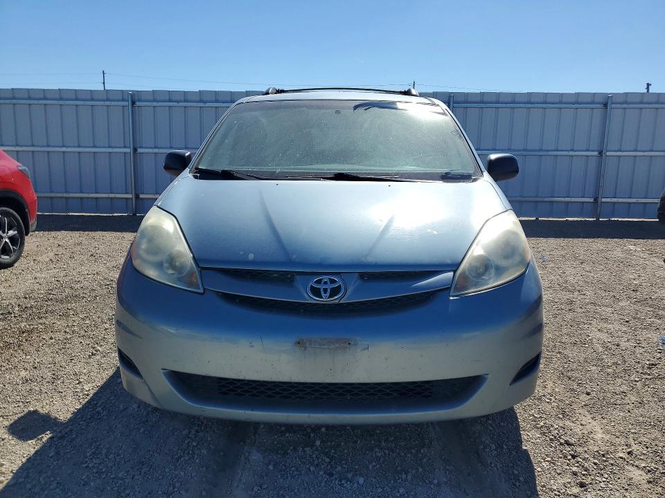 2006 Toyota Sienna VIN 5TDZA23C66S539959 COPART salvage auction — HAIL, Ia - Cert Of Title-Salvage Title, sold $500 on 2026-07-08 (photo 5)