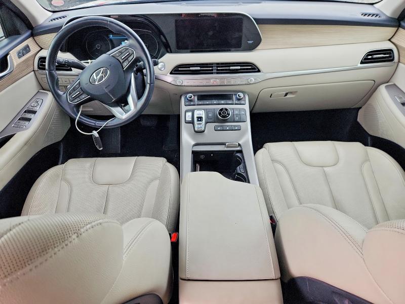 2021 Hyundai Palisade VIN KM8R4DHE2MU263880 COPART salvage auction — REAR END, AL - CERT OF TITLE-SALVAGE TITLE (P), sold $825 on 2026-07-28 (photo 8)