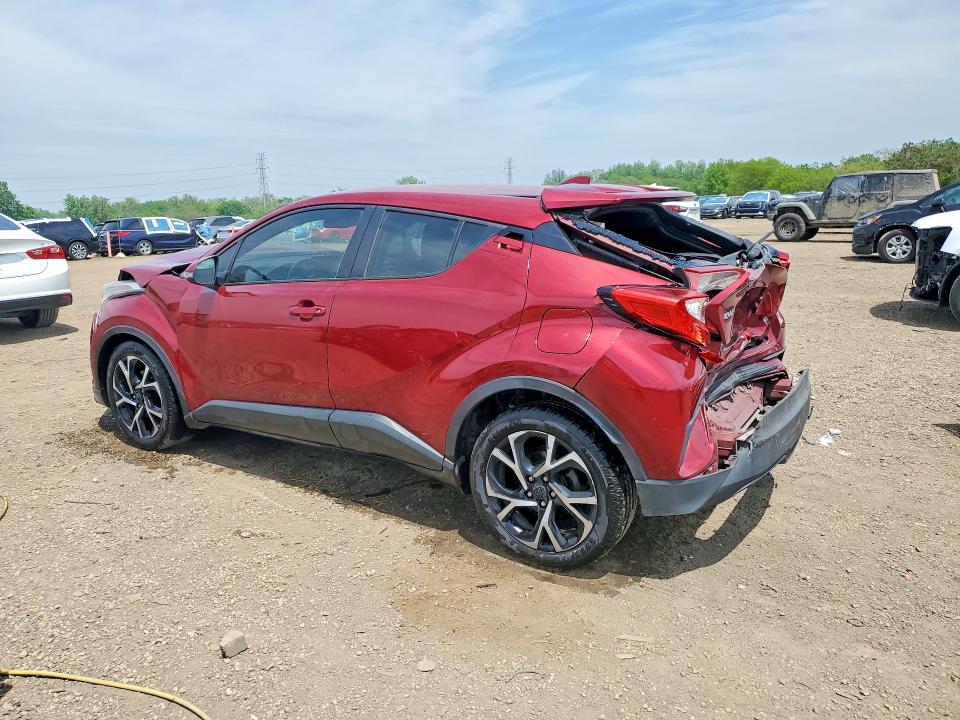 2018 Toyota C-hr VIN NMTKHMBX5JR041434 COPART salvage auction — REAR END, Il - Salvage Certificate, sold $3,650 on 2026-07-03 (photo 2)