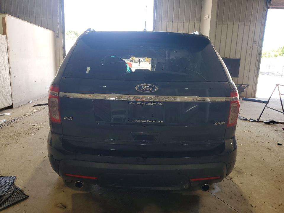 2015 Ford Explorer VIN 1FM5K8D86FGC01167 COPART salvage auction — ROLLOVER, Pa - Certificate Of Salvage, sold $950 on 2026-07-02 (photo 6)
