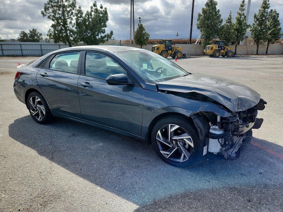 2025 Hyundai VIN KMHLM4DGXSU961213 COPART salvage auction — FRONT END, Ca - Salvage Certificate, sold $4,750 on 2026-07-07 (photo 4)