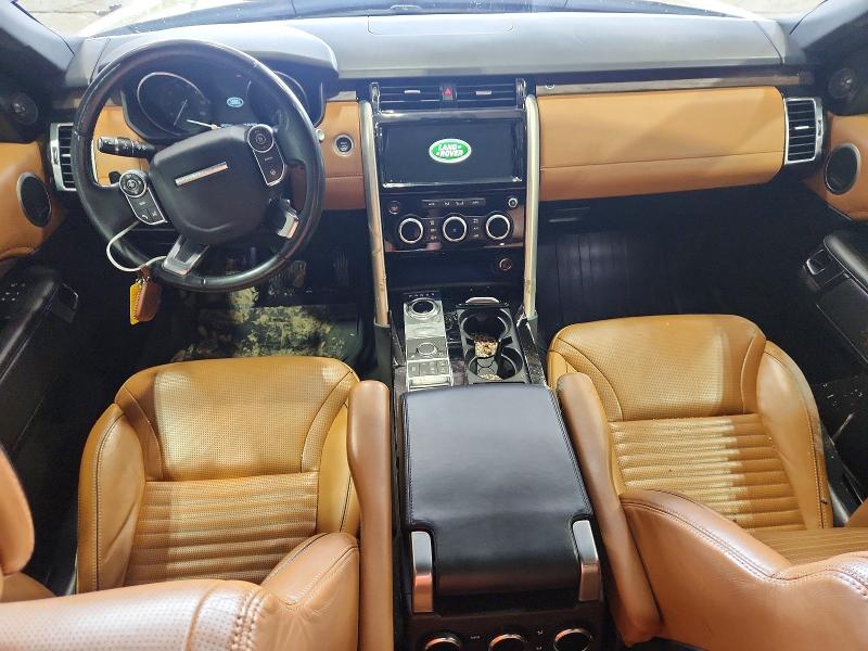 2017 Land rover Discovery VIN SALRHBBV5HA030775 COPART salvage auction — FRONT END, La - Cert Of Title-Salvage, sold $6,500 on 2026-07-10 (photo 8)