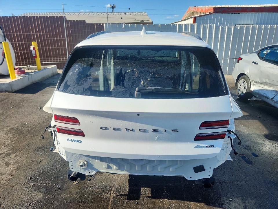 2024 Genesis Gv80 VIN KMUHCESC7RU161463 COPART salvage auction — STRIPPED, CA - CERTIFICATE OF TITLE, sold $6,500 on 2026-07-07 (photo 6)