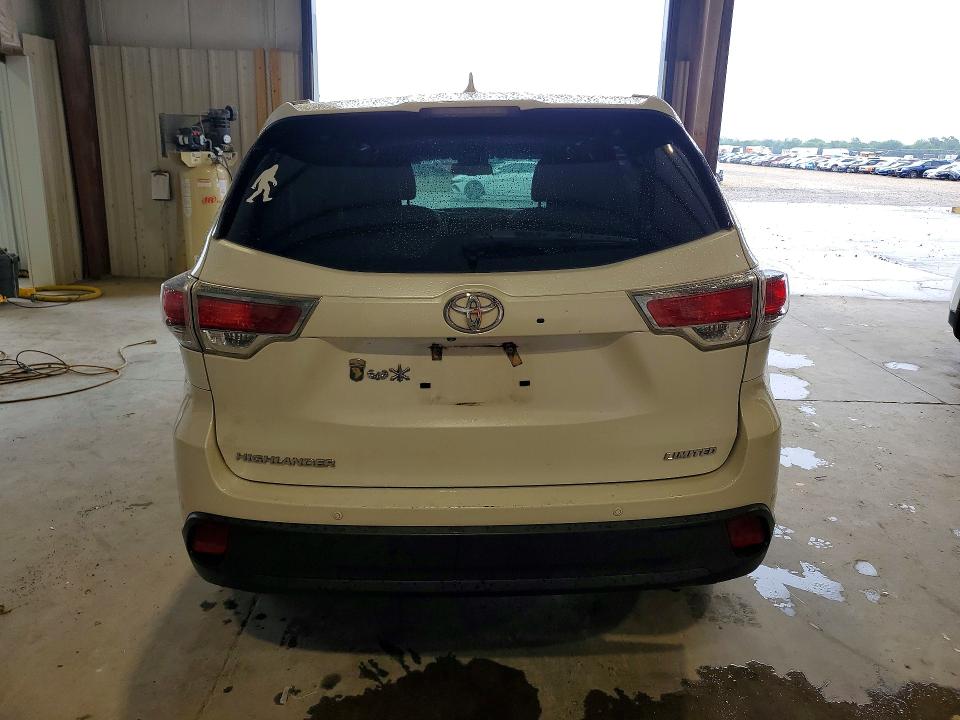 2016 Toyota Highlander VIN 5TDYKRFH0GS162667 COPART salvage auction — FRONT END, MO - SALVAGE CERTIFICATE OF TITLE, sold $5,100 on 2026-07-13 (photo 6)