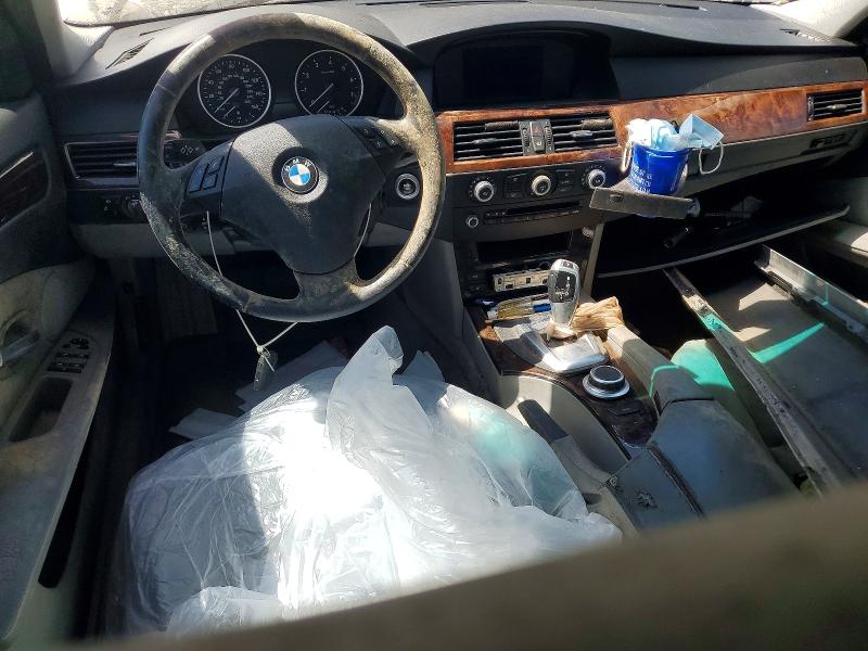 2008 BMW 5 series VIN WBANU535X8CT11957 COPART salvage auction — MECHANICAL, Sc - Cert Of Title-Salvage, sold $175 on 2026-07-14 (photo 8)