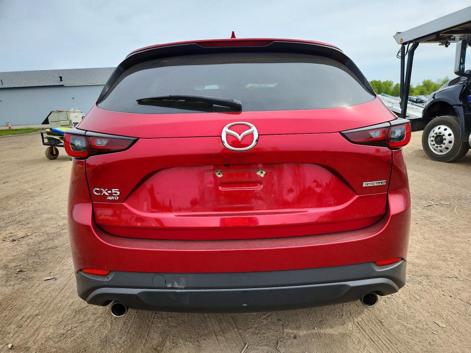 2022 Mazda Cx-5 VIN JM3KFBBM2N0572107 COPART salvage auction — HAIL, Oh - Cert Of Title-Salvage, sold $10,300 on 2026-07-20 (photo 6)