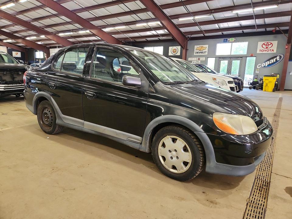 2000 Toyota Echo VIN JTDBT1236Y0063578 COPART salvage auction — REAR END, CT - BILL OF SALE - PARTS ONLY, sold $450 on 2026-07-02 (photo 4)