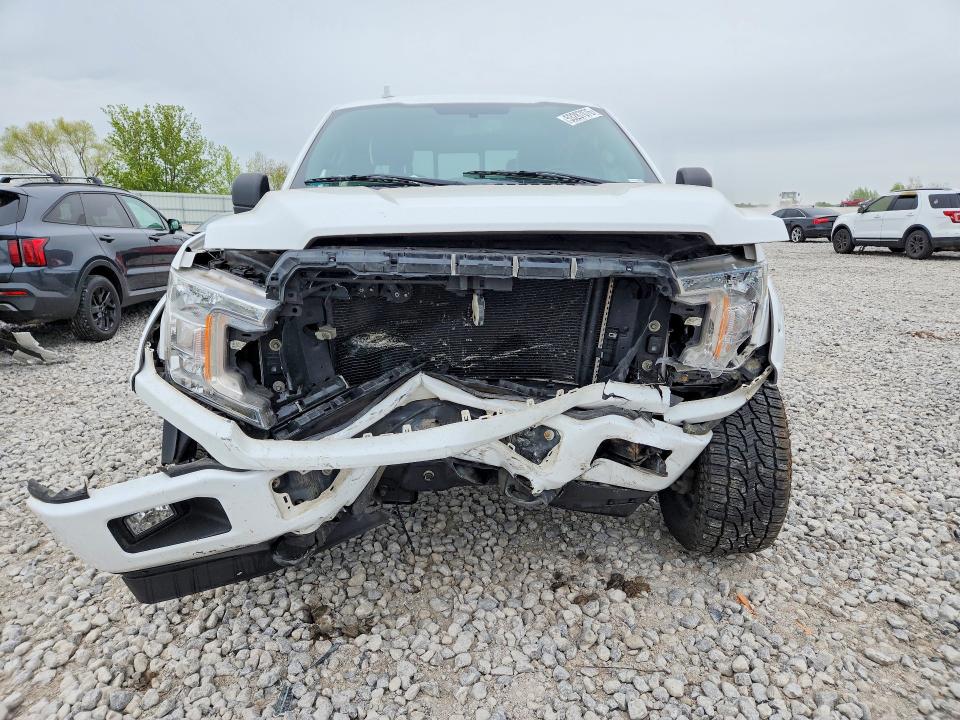 2018 Ford F-150 VIN 1FTEW1E59JFD07163 COPART salvage auction — FRONT END, Mi - Certificate Of Title, sold $3,950 on 2026-07-02 (photo 5)
