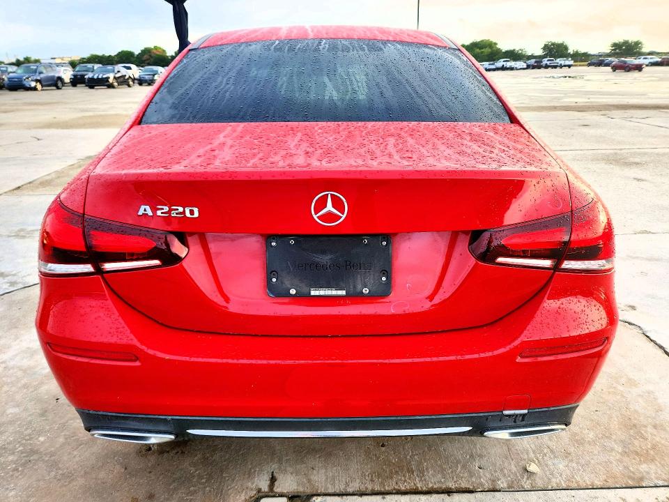 2019 Mercedes-benz A-klasse VIN WDD3G4EB3KW025104 COPART salvage auction — HAIL, TX - CERTIFICATE OF TITLE, sold $7,700 on 2026-08-20 (photo 6)