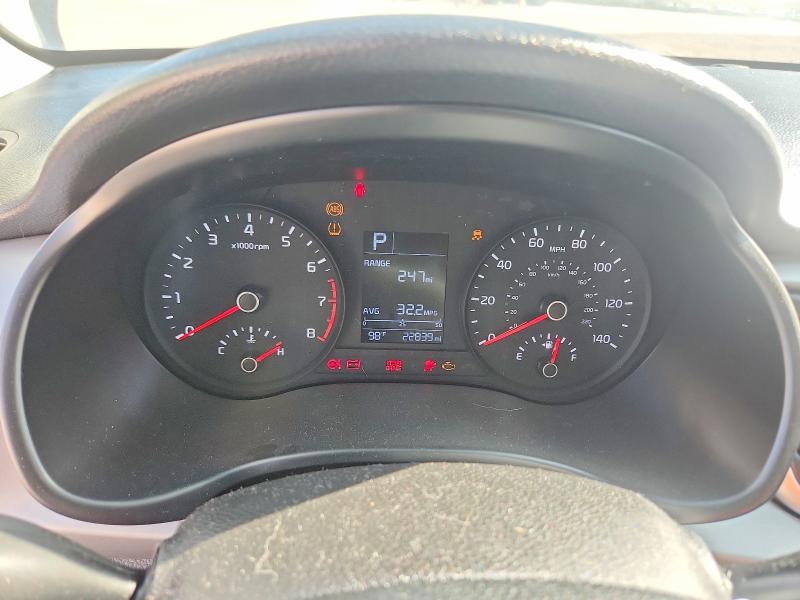 2021 Kia Rio VIN 3KPA24AD5ME430630 COPART salvage auction — FRONT END, Nm - Certificate Of Title, sold $900 on 2026-07-02 (photo 9)
