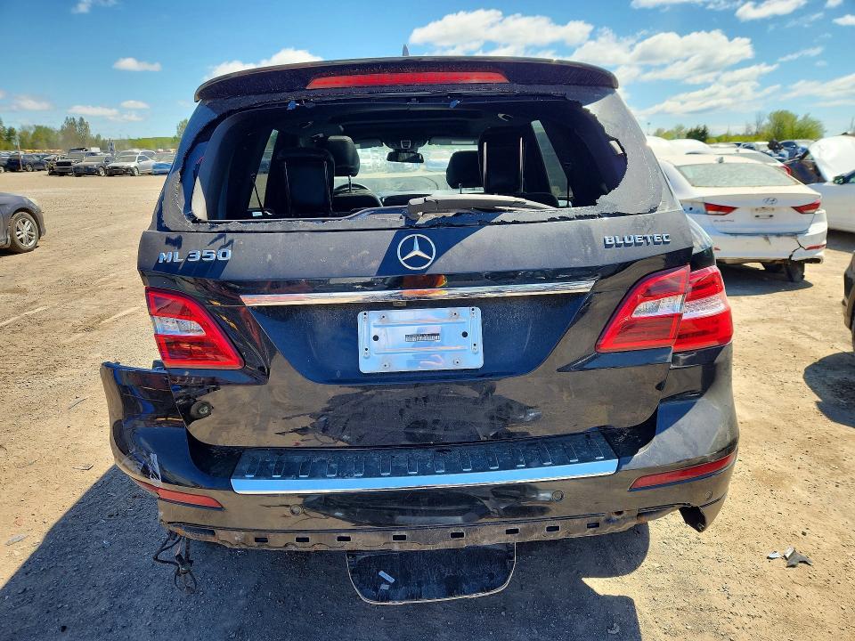 2012 Mercedes-benz Ml-class VIN 4JGDA2EB0CA037628 COPART salvage auction — FRONT END, On - Permit Salvage, sold $1,950 on 2026-07-09 (photo 6)