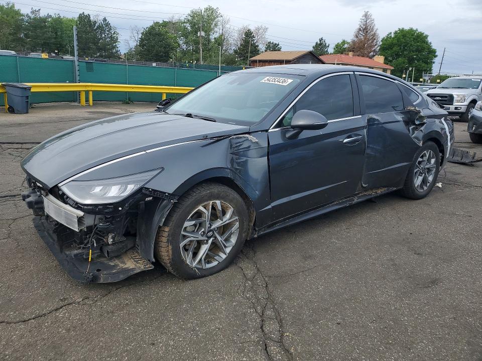 2022 Hyundai Sonata VIN KMHL14JA2NA225624 COPART salvage auction — REAR END, Co - Public - Salvage Title, sold $1,550 on 2026-07-09 (photo 1)
