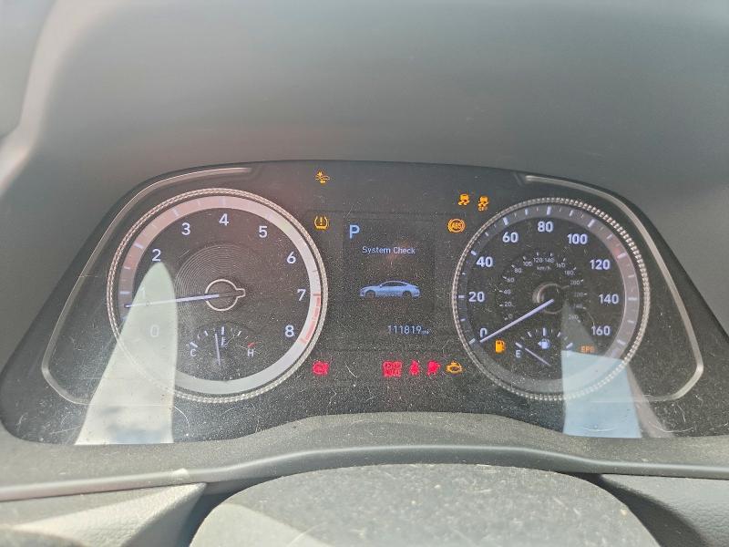 2021 Hyundai Sonata VIN 5NPEG4JA9MH071108 COPART salvage auction — REAR END, Ms - Cert Of Title-Salvaged, sold $2,950 on 2026-07-17 (photo 9)