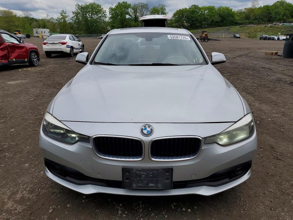 2016 BMW VIN WBA8A3C5XGK688416 COPART salvage auction — REAR END, Ny - Mv-907A Salvage Certificate, sold $1,950 on 2026-07-14 (photo 5)