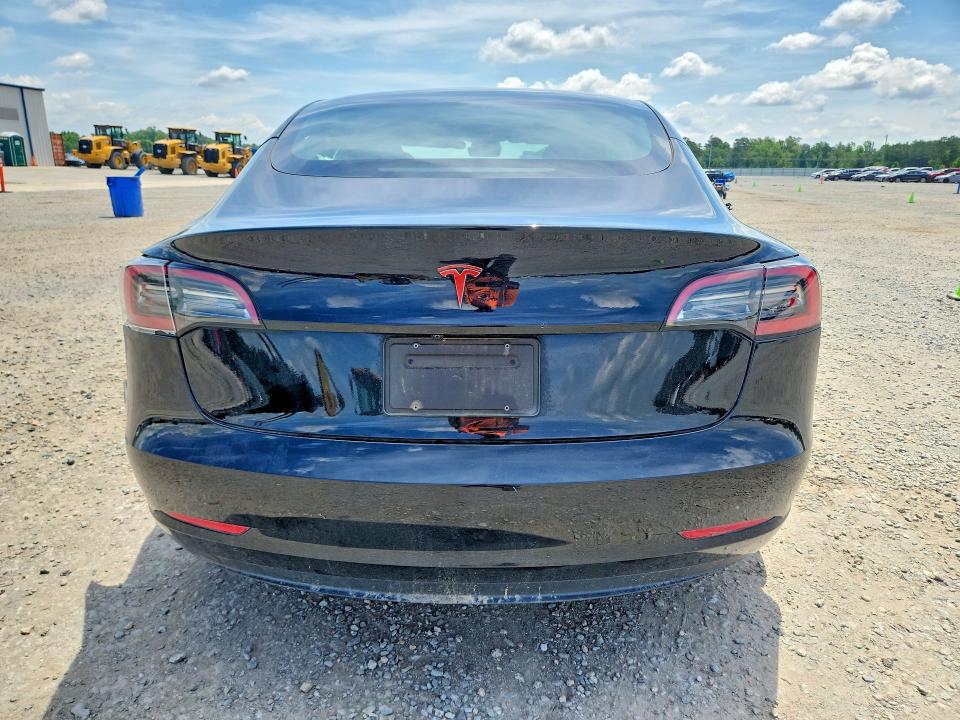 2023 Tesla Model 3 VIN 5YJ3E1EA9PF616085 COPART salvage auction — SIDE, Nc - Salvage Certificate Of Title, sold $7,000 on 2026-07-27 (photo 6)