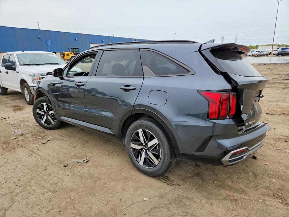 2023 Kia Sorento VIN 5XYRL4LC7PG244051 COPART salvage auction — REAR END, Mi - Certificate Of Title, sold $5,500 on 2026-07-24 (photo 2)