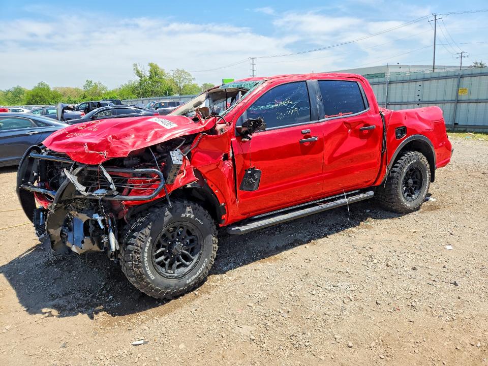 2020 Ford Ranger VIN 1FTER4FH4LLA61046 COPART salvage auction — ROLLOVER, Il - Salvage Certificate, sold $1,950 on 2026-07-24 (photo 1)
