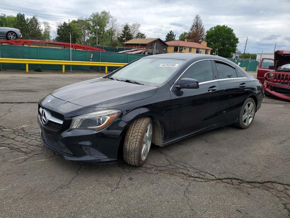 2014 Mercedes-benz Cla-klasse VIN WDDSJ4EB5EN126538 COPART salvage auction — MECHANICAL, Ar - Dis/Dlr/Exp Only Clean Title, sold $750 on 2026-07-21 (photo 1)