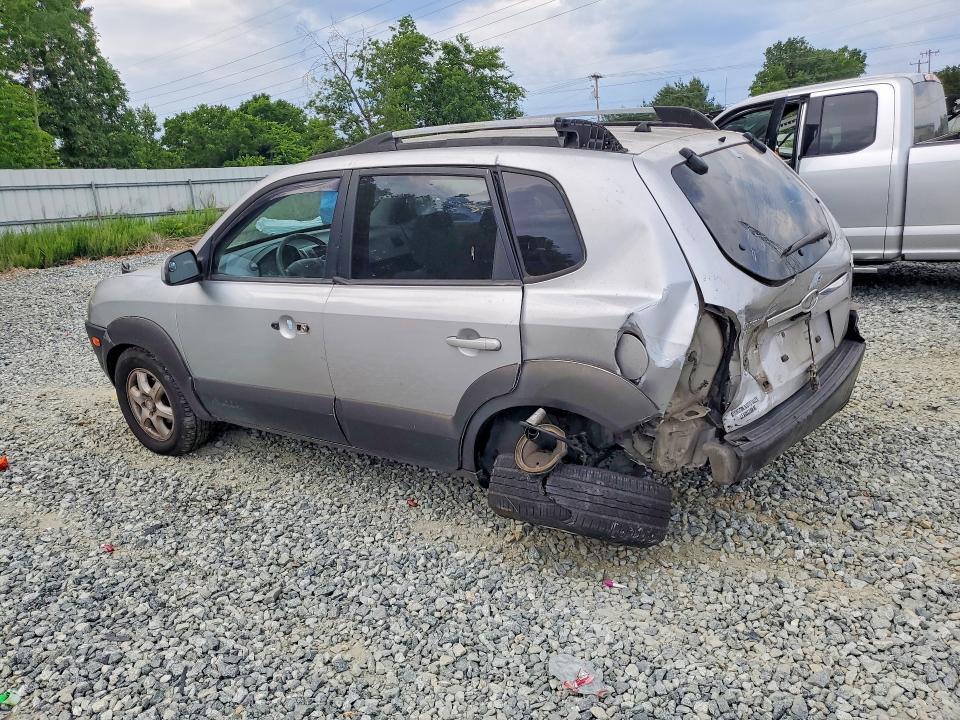 2005 Hyundai Tucson VIN KM8JN12D15U118906 COPART salvage auction — REAR END, Nc - Salvage Certificate Of Title, sold $375 on 2026-07-15 (photo 2)