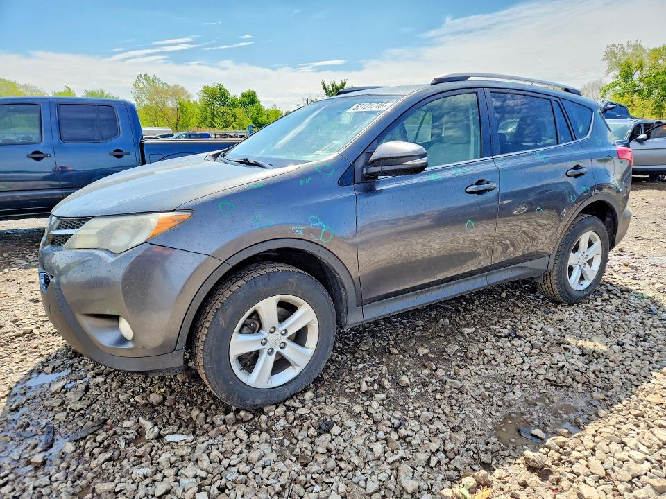 2014 Toyota VIN JTMWFREV7ED041114 COPART salvage auction — HAIL, Il - Salvage Certificate, sold $4,600 on 2026-07-08 (photo 1)