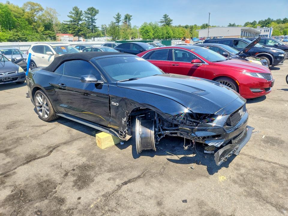 2022 Ford Mustang VIN 1FATP8FF2N5141025 COPART salvage auction — FRONT END, Sc - Cert Of Title-Salvage, sold $325 on 2026-07-09 (photo 4)