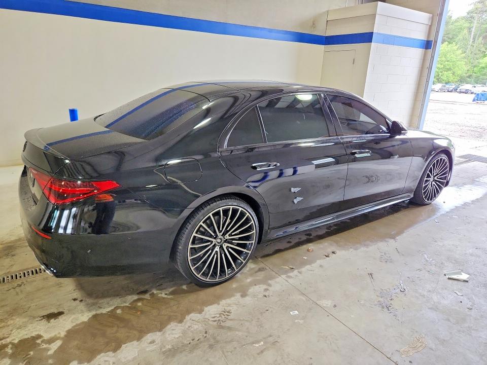 2022 Mercedes-benz S-klasse VIN W1K6G6DB7NA096172 COPART salvage auction — FRONT END, Va - Cert Of Title - Salvage, sold $28,750 on 2026-07-24 (photo 3)