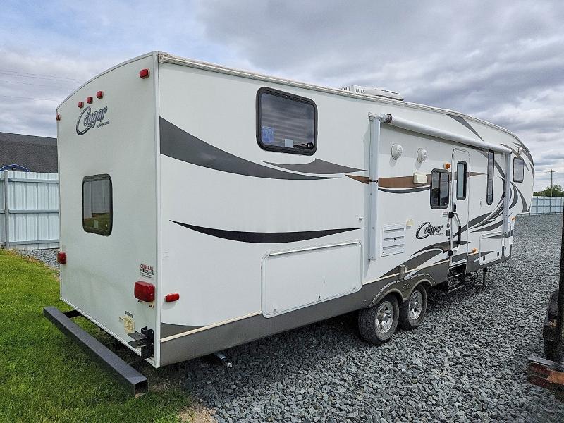 2012 Cougar Trailer VIN 4YDF29R21C2506634 COPART salvage auction — WATER/FLOOD, MI - CERTIFICATE OF TITLE, sold $3,150 on 2026-07-07 (photo 4)