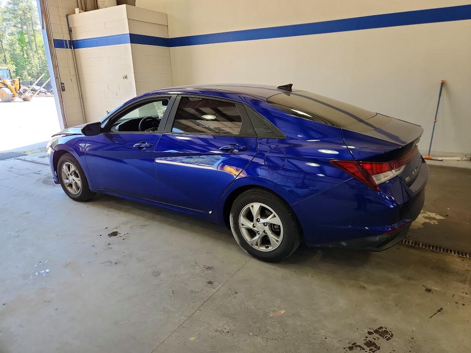 2023 Hyundai Elantra VIN KMHLL4AG8PU578580 COPART salvage auction — FRONT END, Va - Cert Of Title - Salvage, sold $2,750 on 2026-07-02 (photo 2)