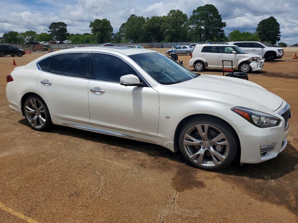 2017 Infiniti VIN JN1BY1PP6HM170171 COPART salvage auction — FRONT END, Tx - Salvage Vehicle Title, sold $3,850 on 2026-07-13 (photo 4)