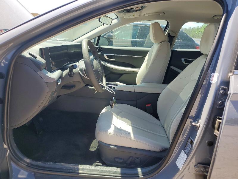 2025 Hyundai Sonata VIN KMHL64JA1SA468290 COPART salvage auction — REAR END, Tx - Nonrepairable Title, sold $9,300 on 2026-07-06 (photo 7)