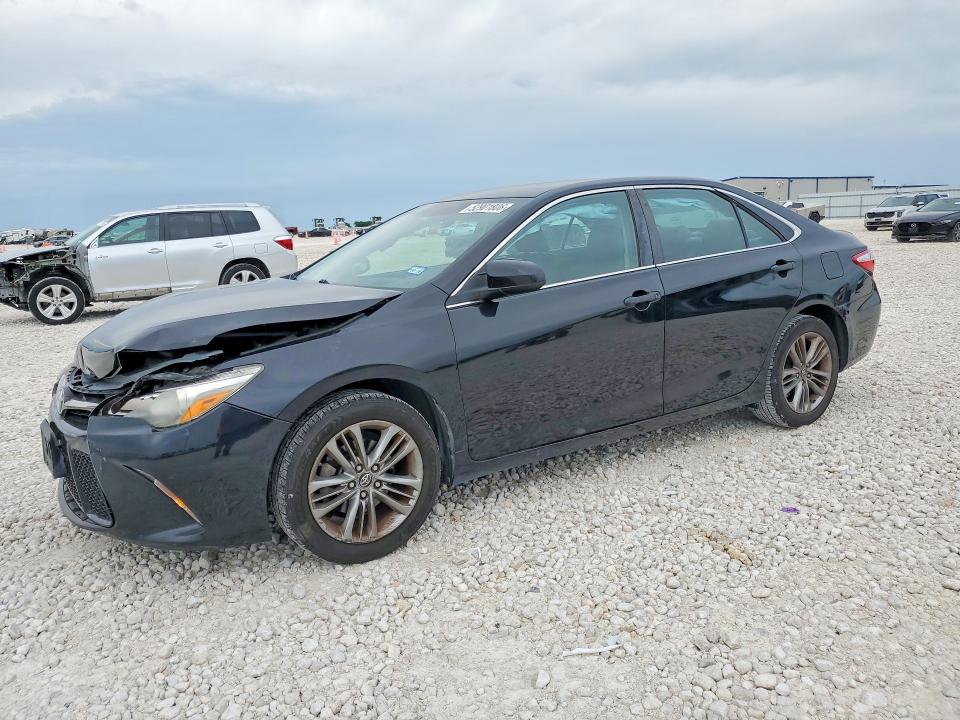 2016 Toyota VIN 4T1BF1FK7GU592520 COPART salvage auction — FRONT END, Tx - Salvage Vehicle Title, sold $2,800 on 2026-07-09 (photo 1)