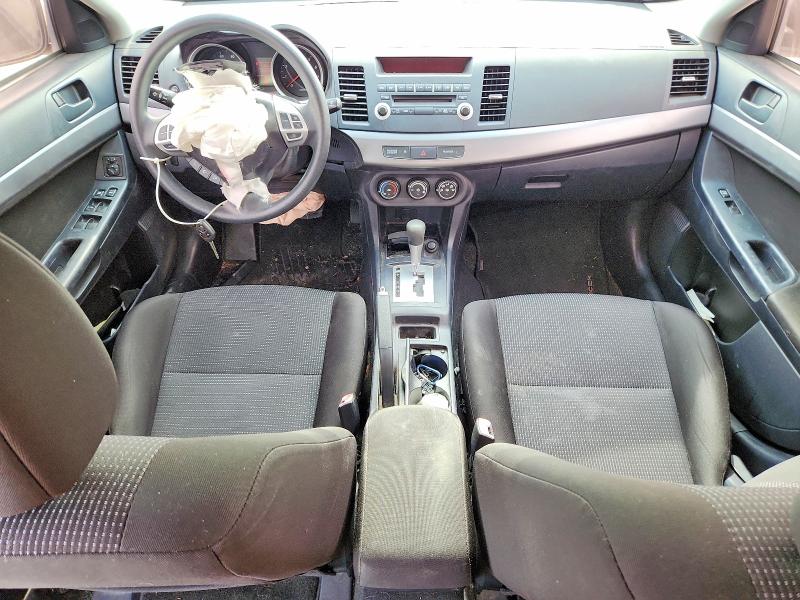 2010 Mitsubishi Lancer VIN JA32U2FU5AU013449 COPART salvage auction — FRONT END, TX - SALVAGE VEHICLE TITLE (P), sold $650 on 2026-07-31 (photo 8)