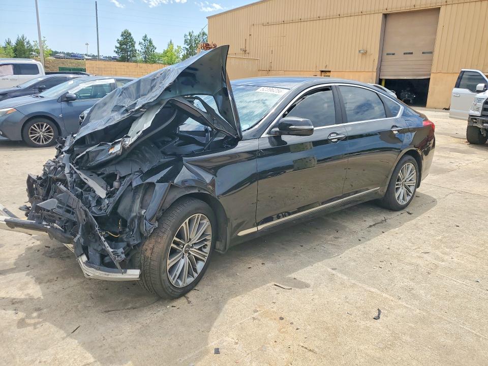 2019 Genesis G80 VIN KMTFN4JE0KU320140 COPART salvage auction — FRONT END, Sc - Cert Of Title-Salvage, sold $800 on 2026-07-24 (photo 1)