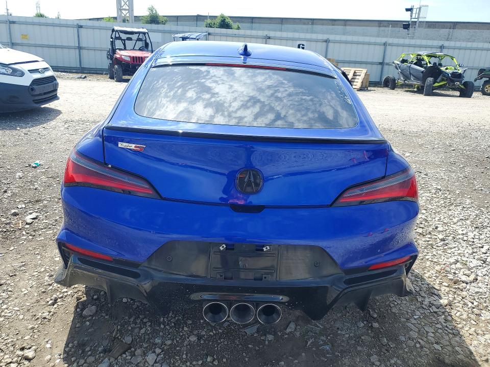 2025 Acura Integra VIN 19UDE5G94SA002854 COPART salvage auction — SIDE, OH - CERT OF TITLE-SALVAGE, sold $20,800 on 2026-07-24 (photo 6)
