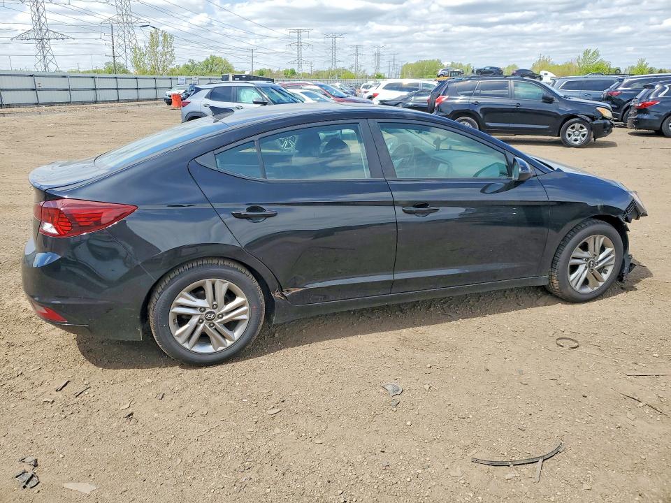 2019 Hyundai VIN KMHD84LF5KU770557 COPART salvage auction — FRONT END, Il - Salvage Certificate, sold $1,750 on 2026-07-07 (photo 3)