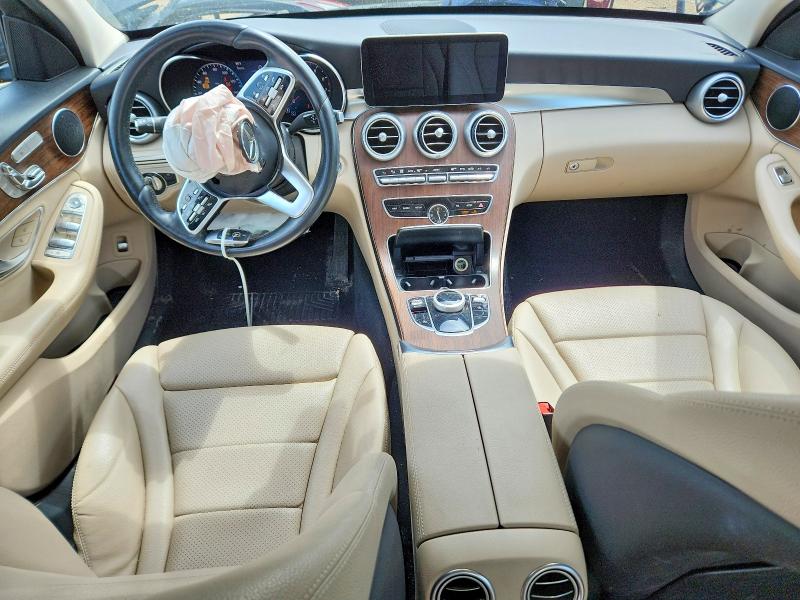 2021 Mercedes-benz C-klasse VIN W1KWF8EB2MR642762 COPART salvage auction — FRONT END, Il - Salvage Certificate, sold $9,200 on 2026-07-14 (photo 8)