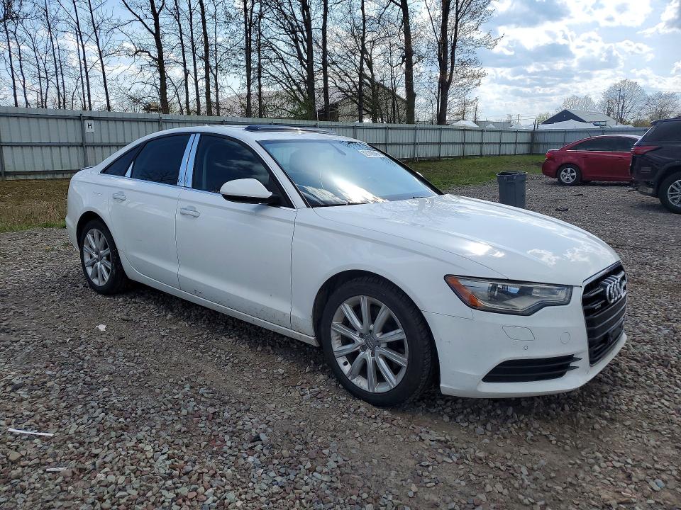 2015 Audi A6 VIN WAUGFAFC9FN009728 COPART salvage auction — MECHANICAL, Ny - Certificate Of Title, sold $1,100 on 2026-07-18 (photo 4)