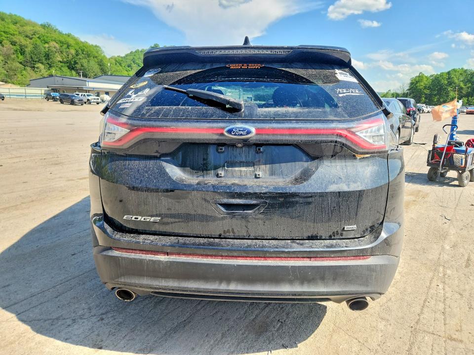 2015 Ford Edge VIN 2FMTK4G81FBB59932 COPART salvage auction — ROLLOVER, Pa - Certificate Of Salvage, sold $475 on 2026-07-02 (photo 6)