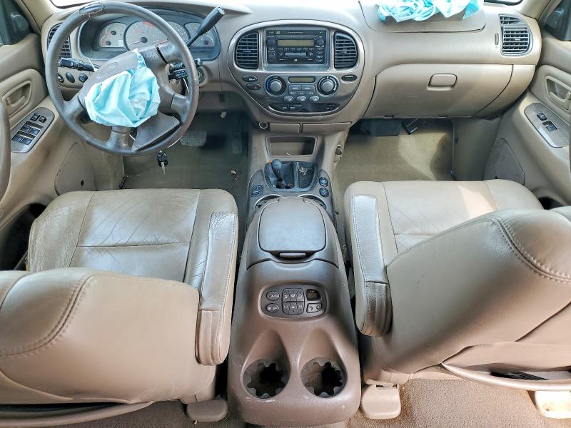 2002 Toyota Sequoia VIN 5TDBT48A72S059583 COPART salvage auction — FRONT END, Il - Salvage Certificate, sold $300 on 2026-07-28 (photo 8)